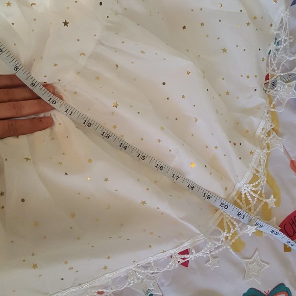 kawaii gothic lolita star lace and print hoop petticoat style crinoline - Picture 4 of 9